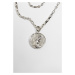 Layering Amulet Necklace - silver