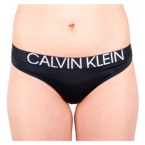 Dámská tanga Calvin Klein černá (QF5184E-001)
