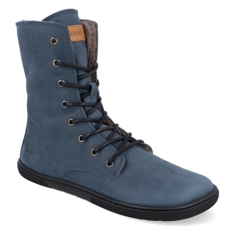 Barefoot zimní boty Koel - Faro Adult modré Koel4kids