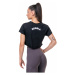 Dámský volný crop top Nebbia Fit a Sporty 583 Black