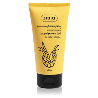 Ziaja Pineapple energizující sprchový gel na tělo a vlasy 160 ml