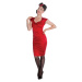 šaty dámské HELL BUNNY - Angie - Red - 4295