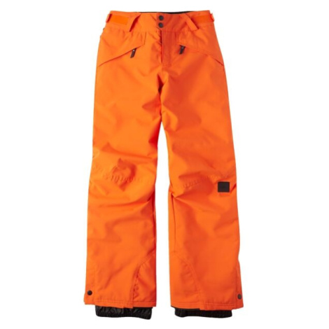O'Neill ANVIL Chlapecké lyžařské/snowboardové kalhoty, oranžová, velikost
