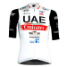 PISSEI Cyklistický dres s krátkým rukávem - UAE TEAM EMIRATES 23 - červená/bílá/černá