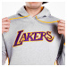 Mitchell & Ness Premium Fleece Los Angeles Lakers Hoodie - Pánské - Mikina Mitchell & Ness - Šed