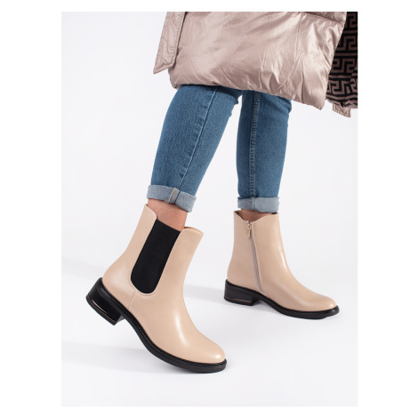 Pěkné dámské kotníčkové boty
