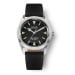 Nivada Grenchen Super Antarctic 32026A - Black Leather White Stitching