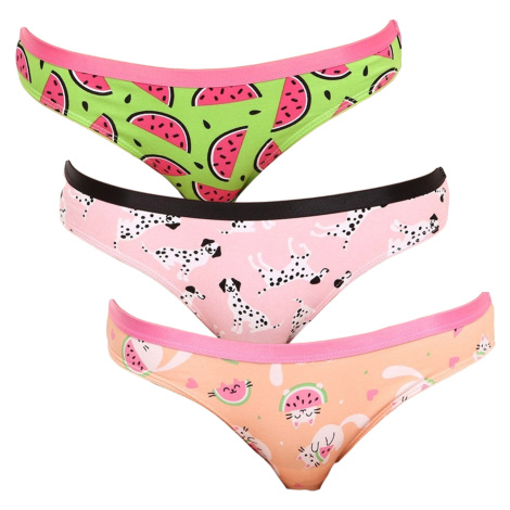 3PACK veselé dámské kalhotky Dedoles (GMFB13174836)