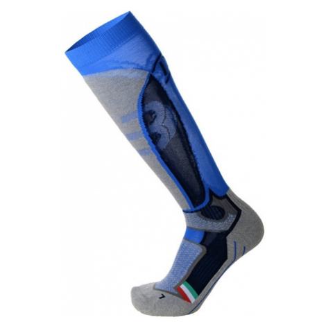 Lyžařské ponožky Mico MEDIUM WEIGHT OFFICIAL ITA Modrá