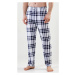 Pánské pyžamové kalhoty Vienetta Secret Luboš | tmavě modrá