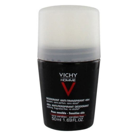 Vichy Deodorant pro citlivou pokožku Homme 48H Deo roll-on (Anti-Transpirant Extra Sensitive) 50