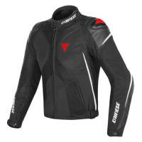 DAINESE SUPER RIDER D-DRY moto bunda černá/bílá/červená 58