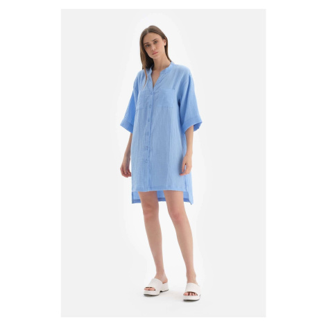 Dagi Blue Muslin Shirt