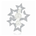 Swarovski Třpytivá brož s krystaly a perlami Swarovski Fanfare 5215310