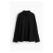 H & M - Košile z lněné směsi - černá