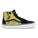 BOTY VANS Skate SK8-Hi (SPONGEBOB) - černá