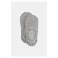 Dagi Men's Gray Melange Invisible Socks