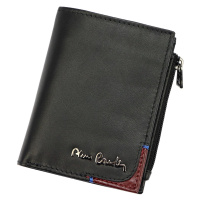 Pánská kožená peněženka Pierre Cardin TILAK75 2421 černá / vínová