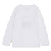 Dětské bavlněné tričko s dlouhým rukávem Konges Sløjd bílá barva