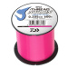 Daiwa vlasec j-threads dpls pink 600 m - 0,285 mm 6,10 kg