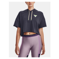 Tmavě šedá mikina Under Armour UA Pjt Rck SS Terry Hdy