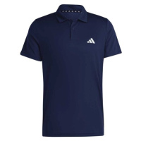 adidas TRAIN ESSENTIALS POLO SHIRT Pánské tréninkové tričko, tmavě modrá, velikost