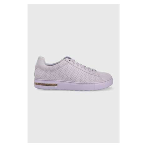 Semišové sneakers boty Birkenstock Bend Low fialová barva, 1024680