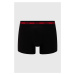 Boxerky HUGO 3-pack pánské, červená barva, 50492375