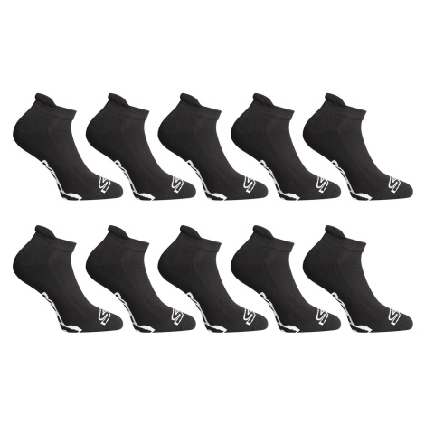 10PACK ponožky Styx nízké černé (10HN960)