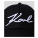 Kšiltovka karl lagerfeld k/signature cap black