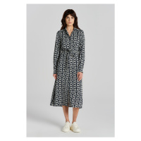 ŠATY GANT SLIM G PATTERN SHIRT DRESS modrá