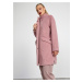 Růžový dámský zimní kabát METROOPOLIS Tiffany