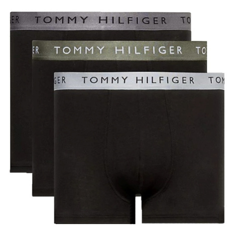 Pánské boxery Tommy Hilfiger UM0UM03028 3 KUSY | černá