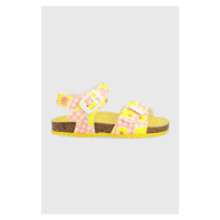 Dětské sandály Agatha Ruiz de la Prada žlutá barva