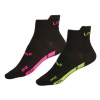 Sportovní ponožky CoolMax Litex 9A015 | reflexně zelená