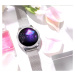 Dámské chytré hodinky SMARTWATCH G. Rossi G.RSWBF2-3C1-1 stříbrné/bílé + PASEK (sg002a1) - HIT