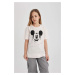 DEFACTO Girl Disney Mickey & Minnie Oversize Fit T-Shirt