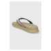 Žabky Tommy Hilfiger DUAL DENSITY TOE BEACH SANDAL pánské, béžová barva, FM0FM05015