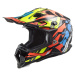 Motokrosová helma LS2 MX700 Subverter Rascal Gloss Black Fluo Orange