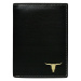Pánská elegantní kožená peněženka Paolo, černá