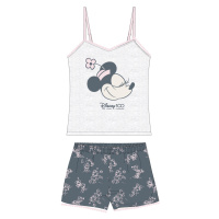 Minnie Mouse - licence Dívčí pyžamo - Minnie Mouse 5204B173, šedá Barva: Šedá