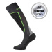 Podkolenky VOXX Lomax kneesock-Dark grey neon yellow