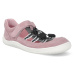 Barefoot sandálky Baby Bare - Febo Summer Grey/Pink růžové