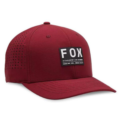 KŠILTOVKA FOX Non Stop Tech Flexfit - vínová