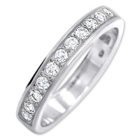Brilio Silver Stříbrný prsten s krystaly 426 001 00299 04 48 mm