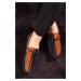 Ducavelli Colore Genuine Leather Men's Casual Shoes, Loafers, Lightweight Shoes, Suede Loafers.