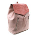 Růžový elegantní batoh Renee New Berry