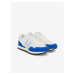 Modro-bílé pánské semišové tenisky Tommy Hilfiger Tommy Jeans Runner Mix Material