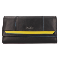 Dámská kožená peněženka Lagen Vibeke - černá