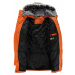 Alpine Pro Icyb 7 Pánská zimní bunda MJCU486 spáleně oranžová
